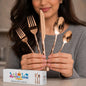 Premium Cutlery Set Floral Design