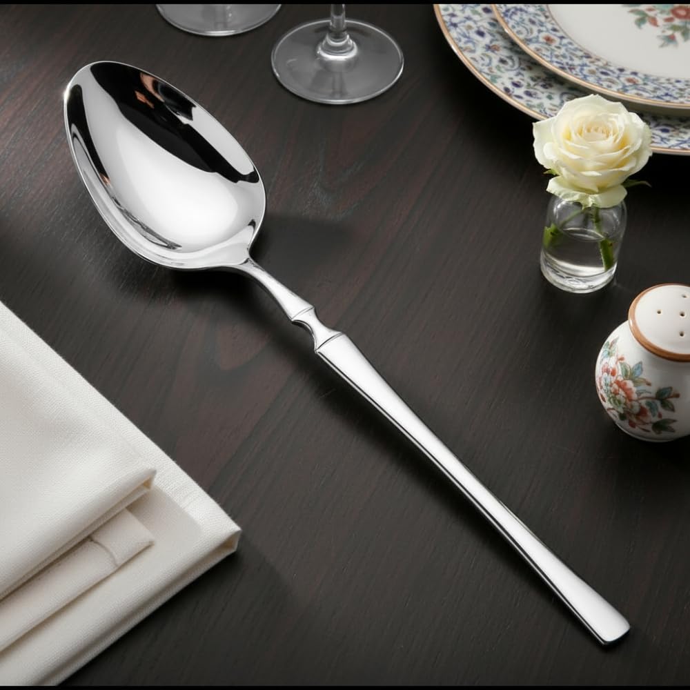 Manishaware Classic Silver 24 Pcs Stainless Steel Cutlery Set