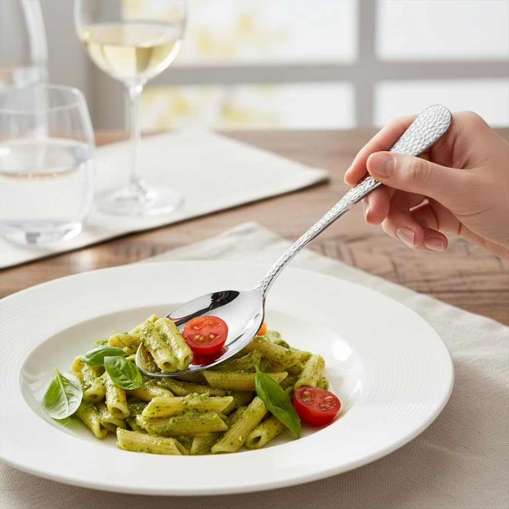 Manishaware Hammered Stainless Steel Cutlery Set