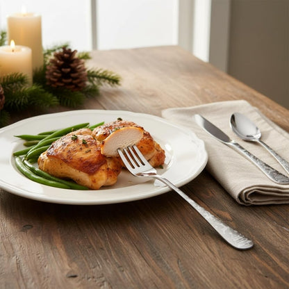 Dinner Fork Festive Design