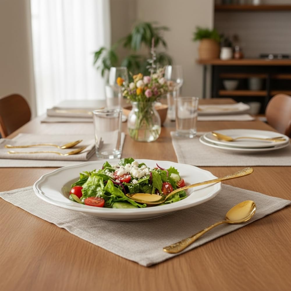 Manishaware Floral Stainless Steel Cutlery Set