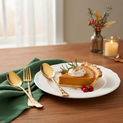Dinner Fork Spoon Festive Design