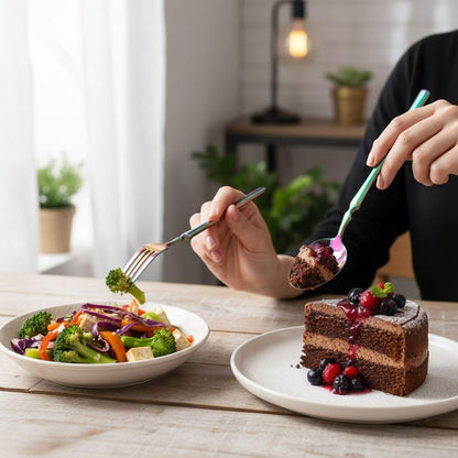 Dinner Fork Spoon Elegant Design