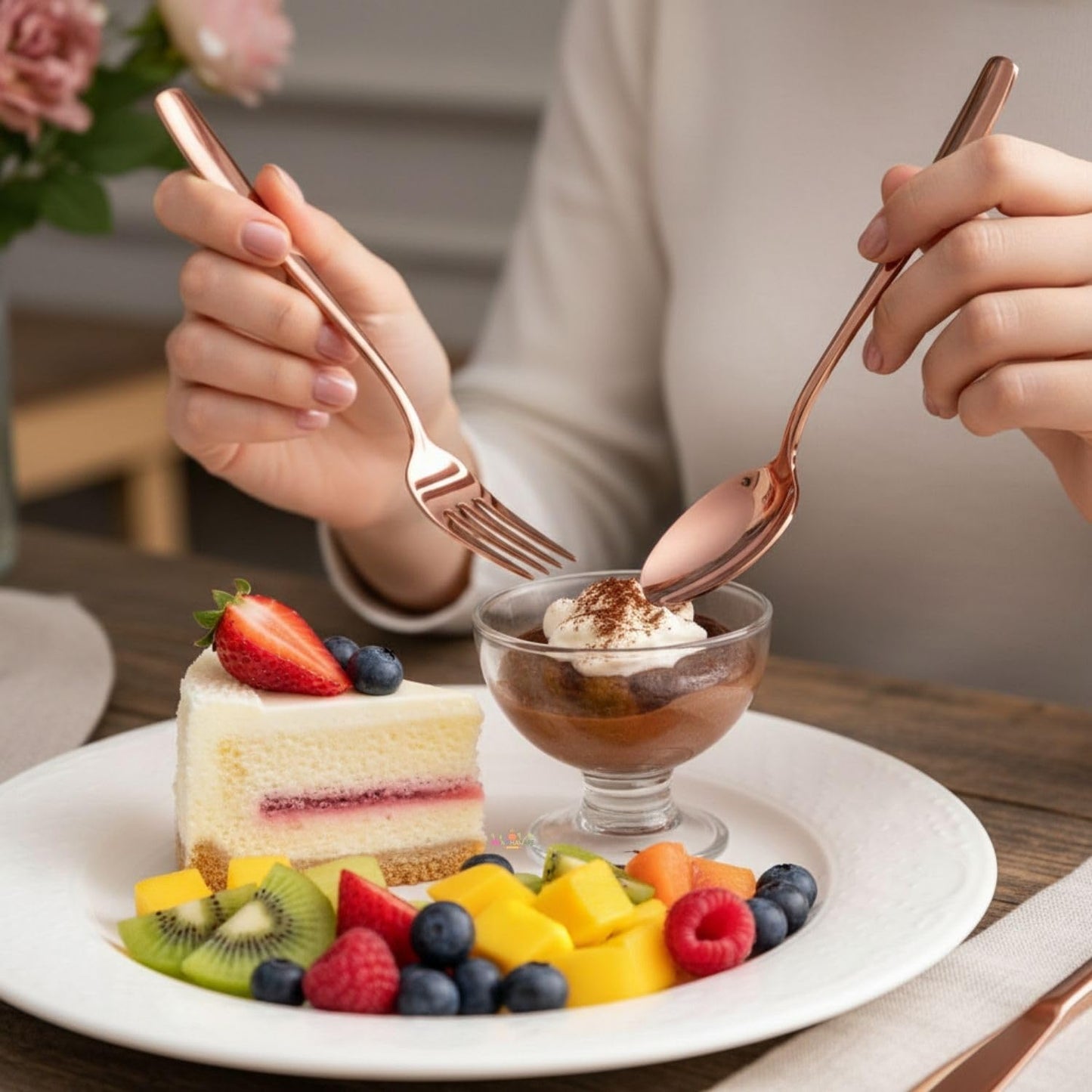 Dinner Fork Spoon Mirror Design