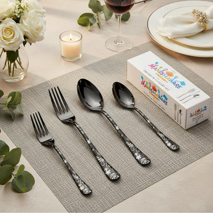 Essential Cutlery Set Floaral Design