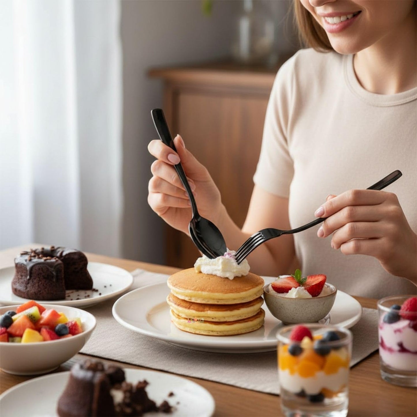 Dinner Fork Spoon Mirror Design