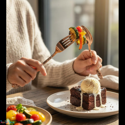 Premium Cutlery Set Floral Design