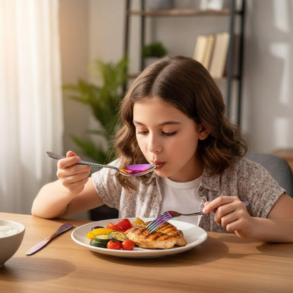 Dinner Fork Spoon Checker Design