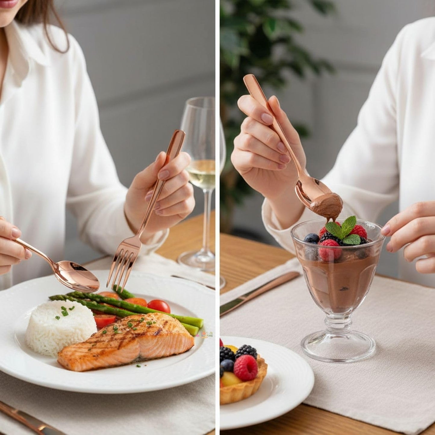 Dinner Fork Spoon Mirror Design