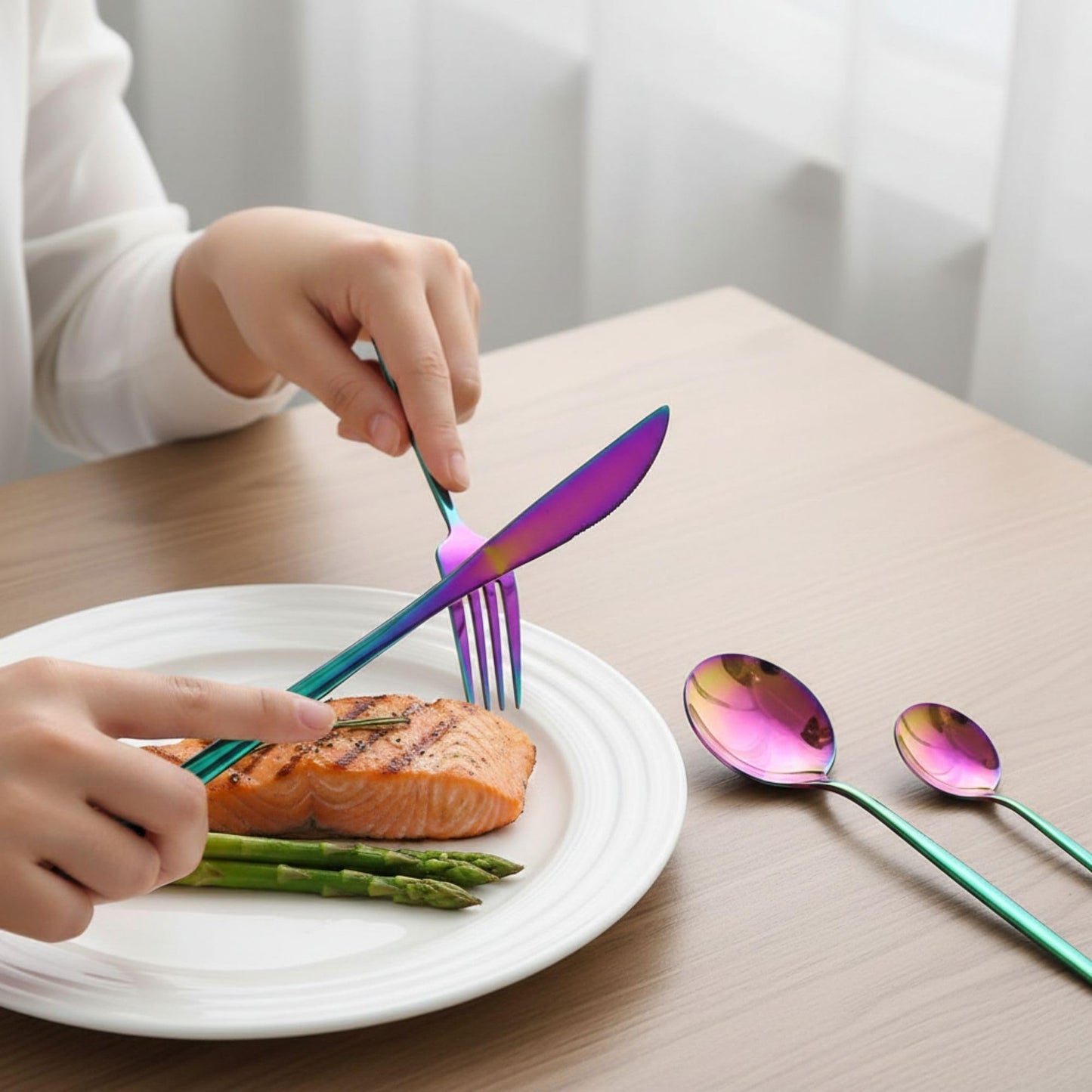 Premium Cutlery Set Slim Design