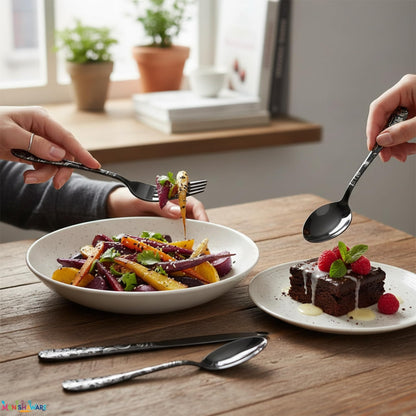 Premium Cutlery Set Floral Design