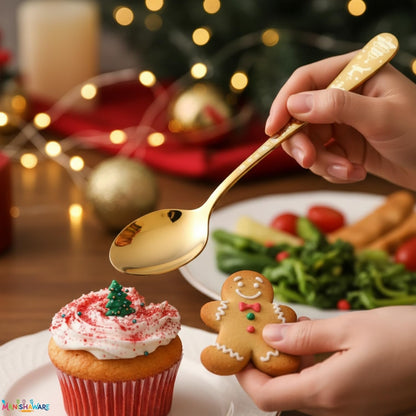 Premium Cutlery Set Festive Design