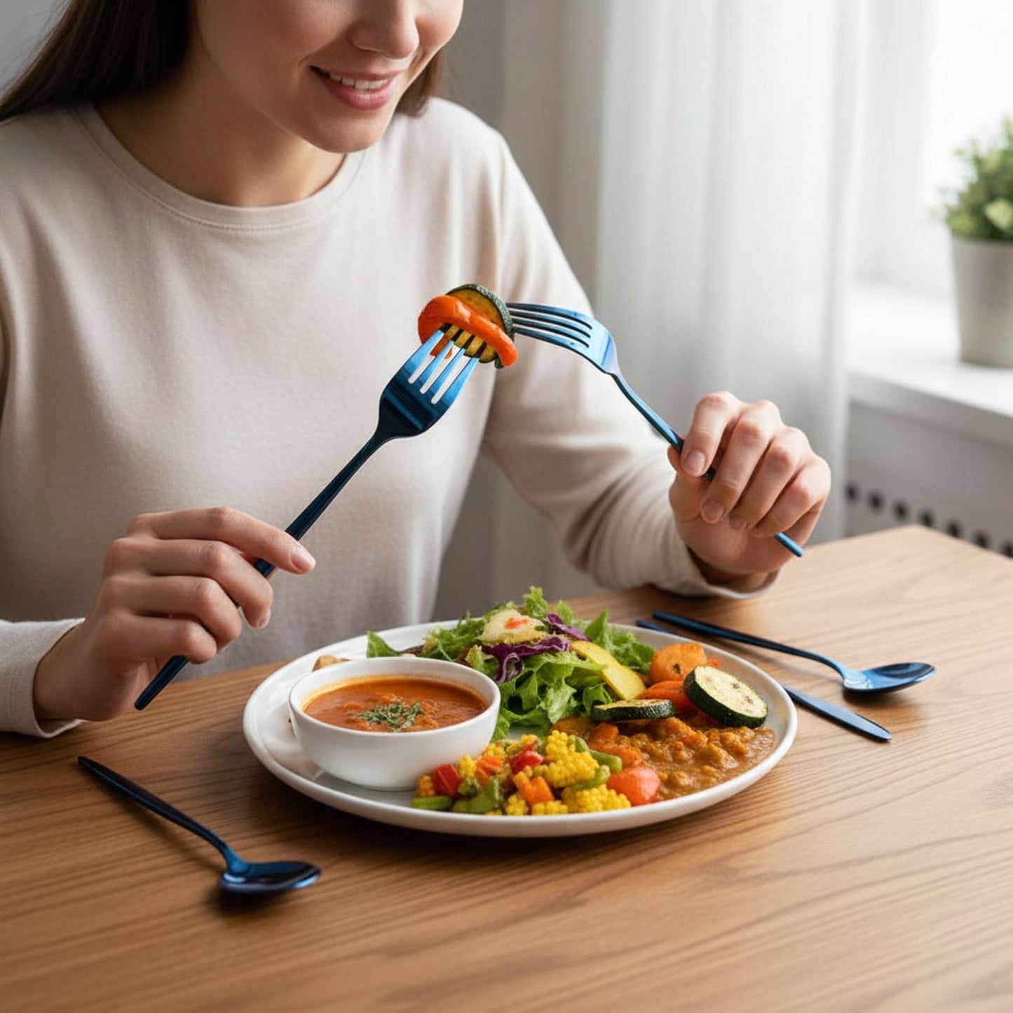 Premium Cutlery Set Slim Design