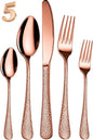 Premium Cutlery Set Hammer Design
