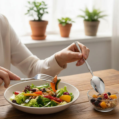 Dinner Fork Spoon Elegant Design
