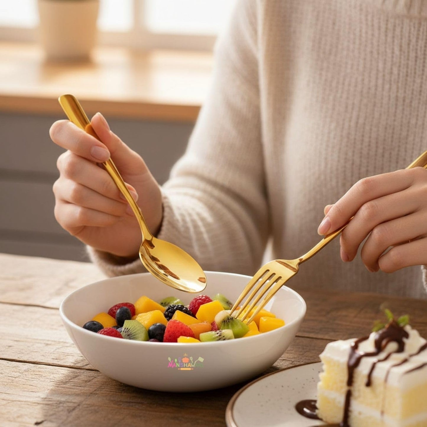 Dinner Fork Spoon Mirror Design