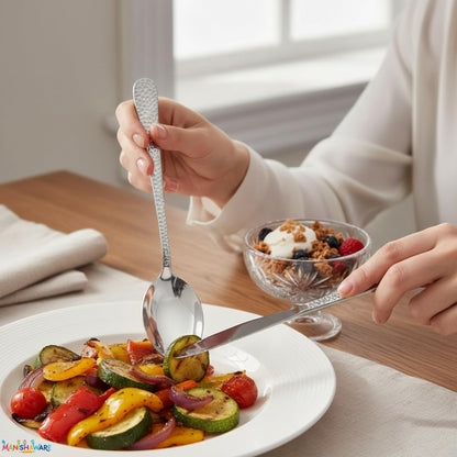 Premium Cutlery Set Hammer Design