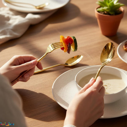 Royal Cutlery Set Mirror Design