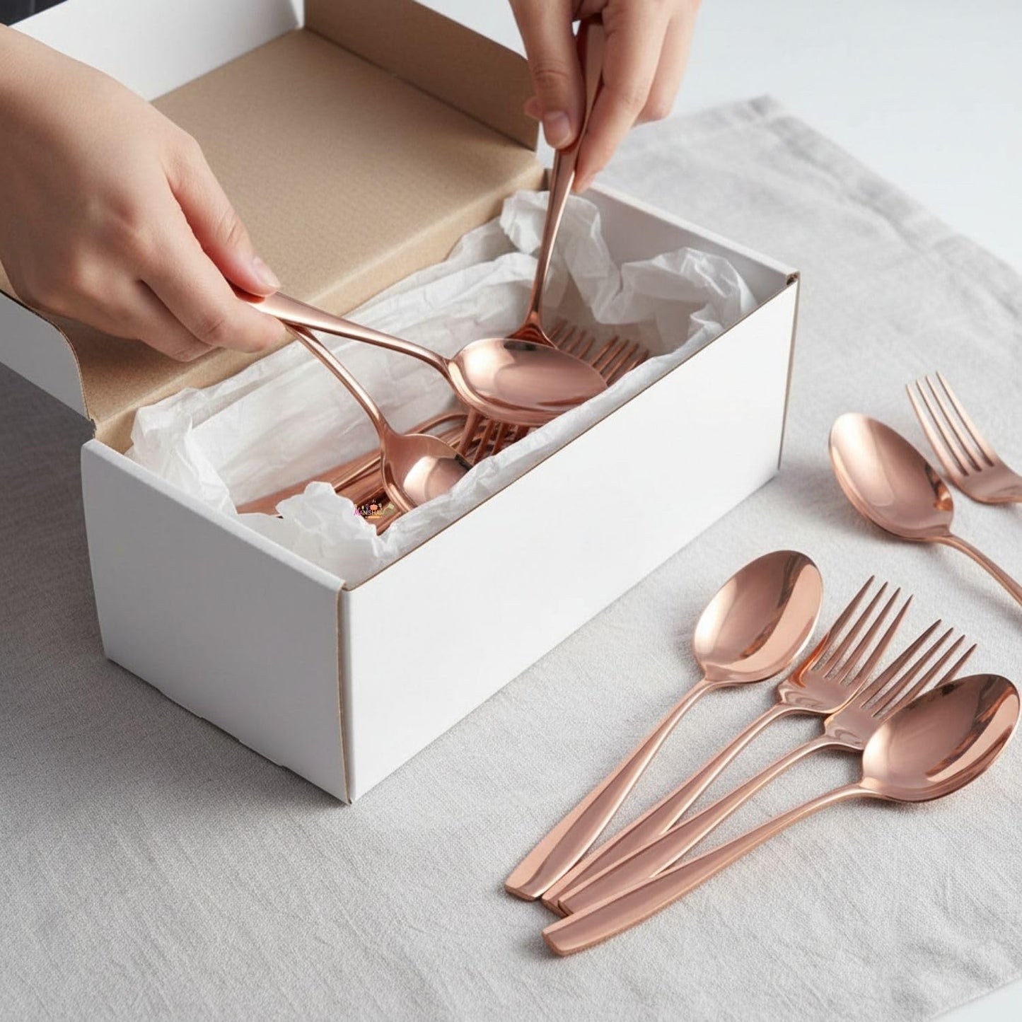 Dinner Fork Spoon Mirror Design