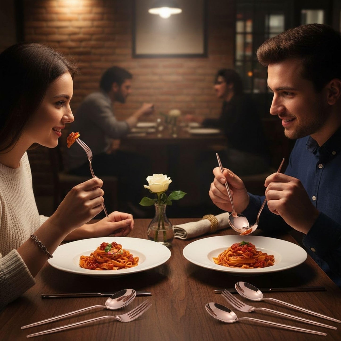 Dinner Fork Spoon Slim Design