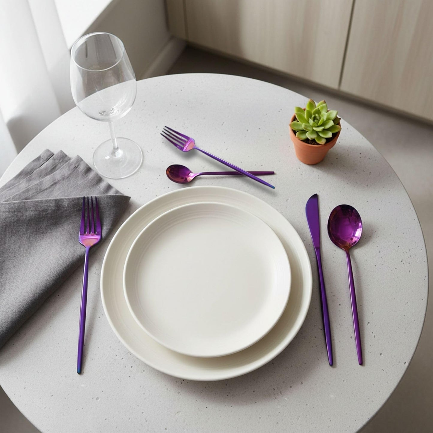 Premium Cutlery Set Slim Design