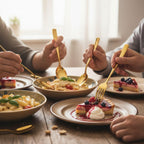 Gold Mirror spoon and fork set, rust resistant stainless steel, a perfect wedding, housewarming, corporate and festival gift