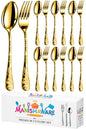 Dinner Fork Spoon Floral Design
