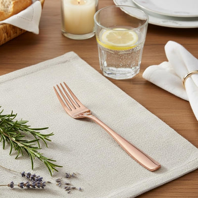 Rosegold Dinner Fork Mirror Design