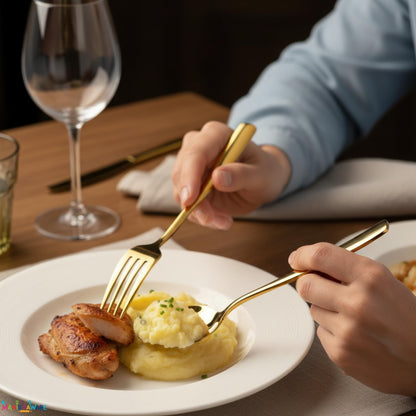 Royal Cutlery Set Mirror Design