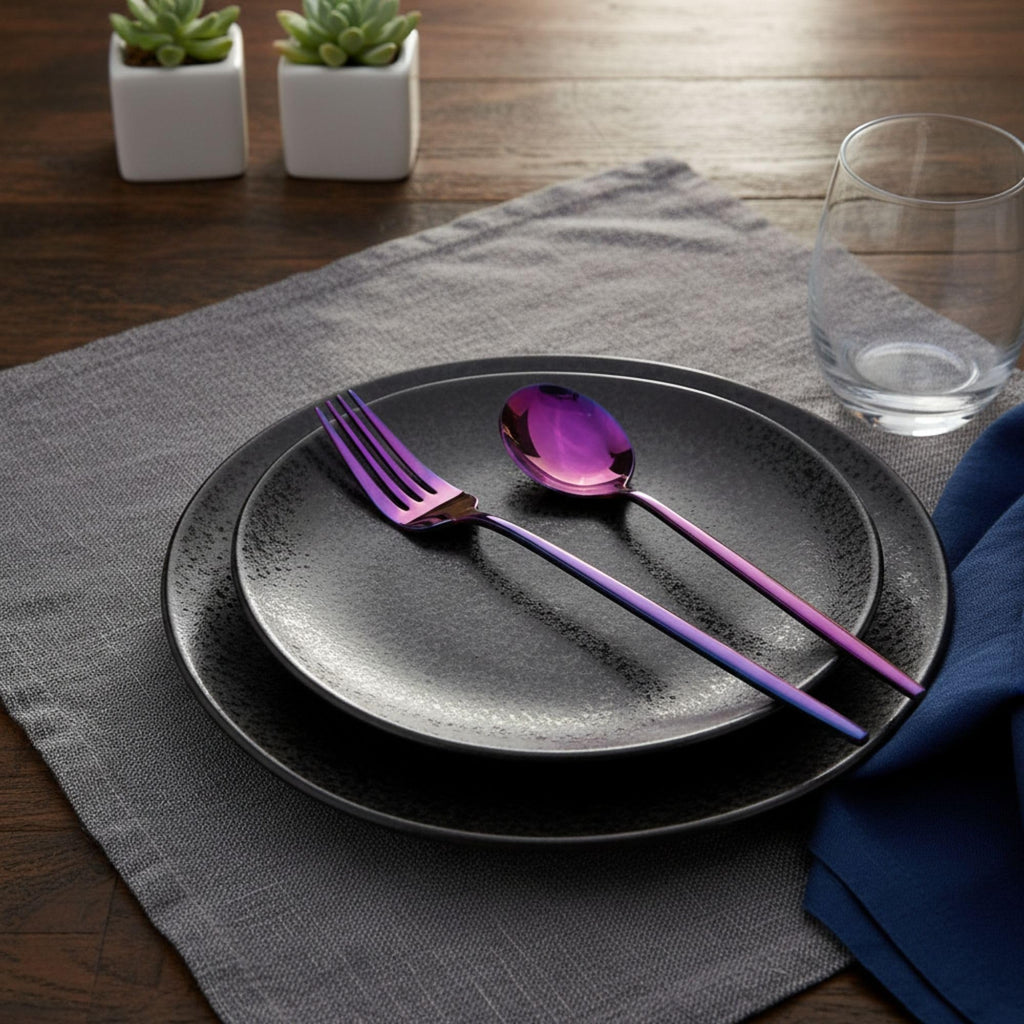 Pink Slim premium cutlery set, 15 Pcs pack, a perfect wedding, housewarming, corporate and festival gift